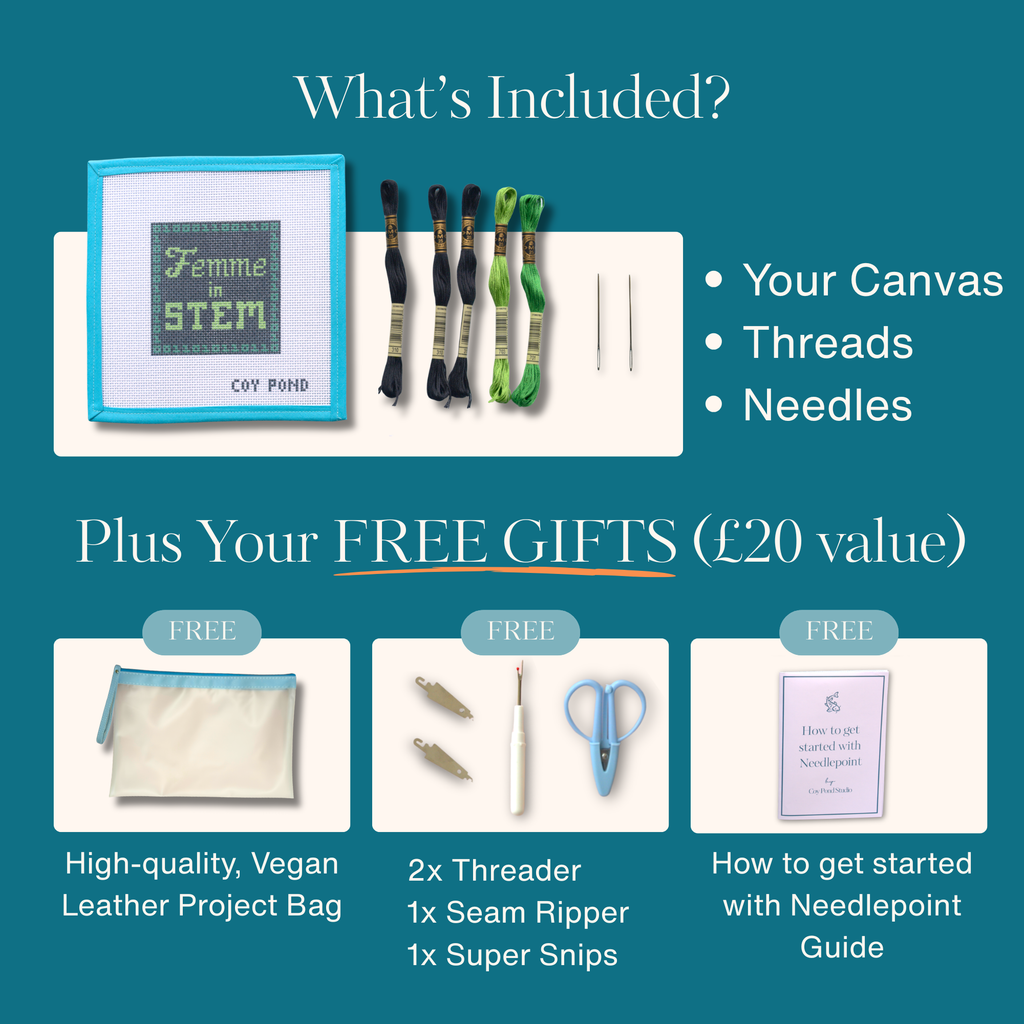 FIS Code Needlepoint Starter Kit
