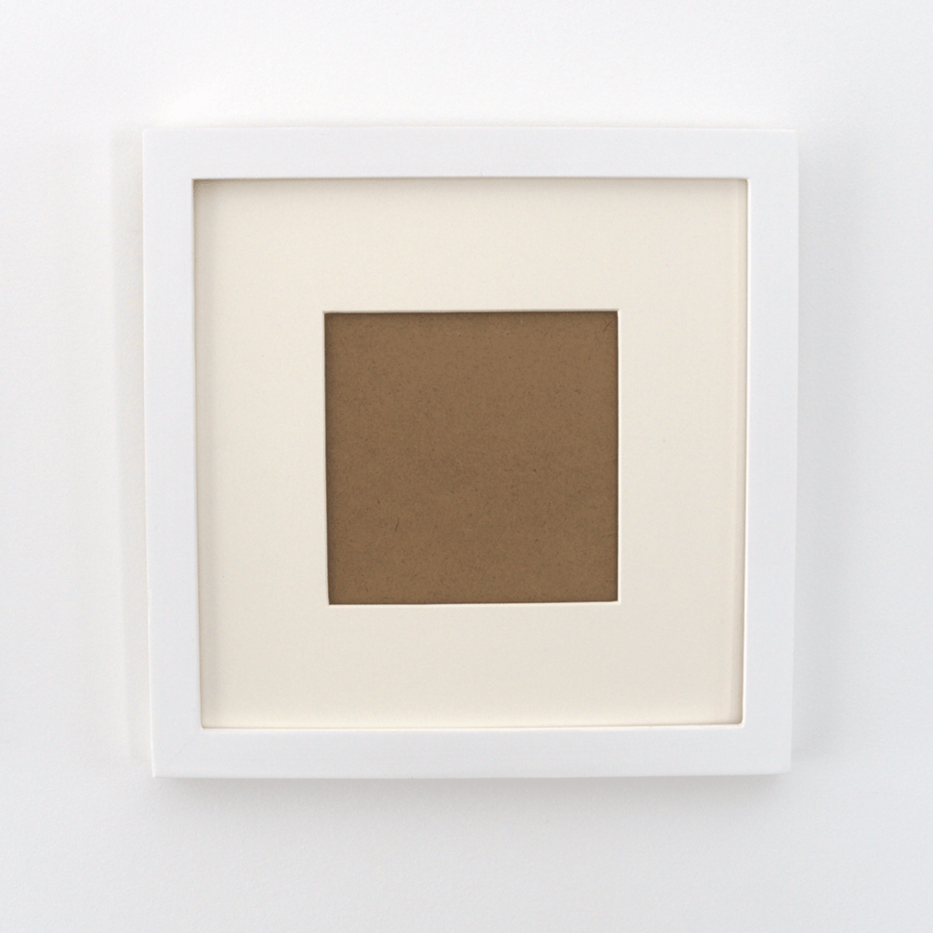 Perfect Fit: Solid Wood Frame White