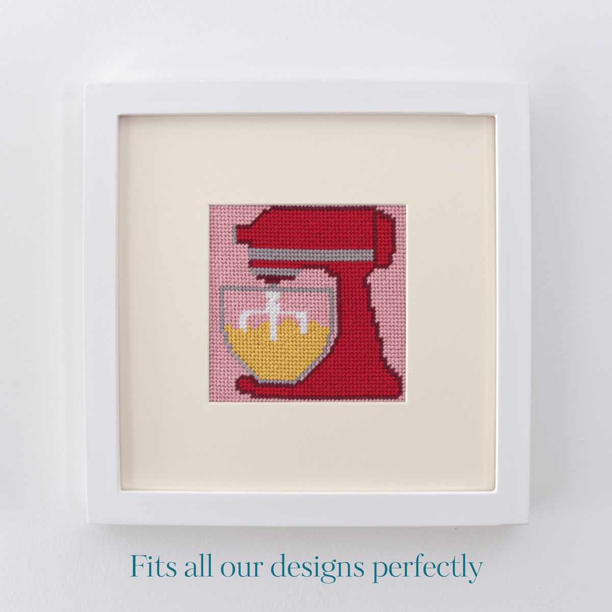 Perfect Fit: Solid Wood Frame White