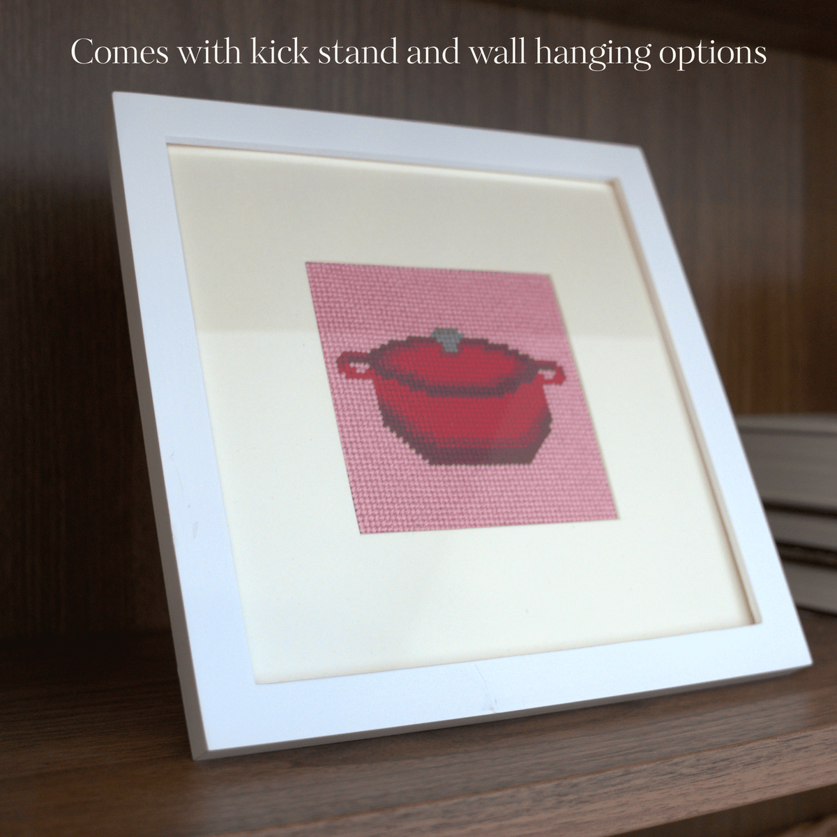 Perfect Fit: Solid Wood Frame White
